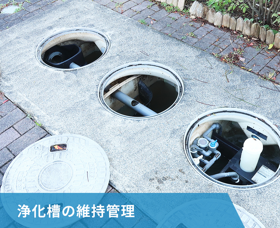 浄化槽の維持管理